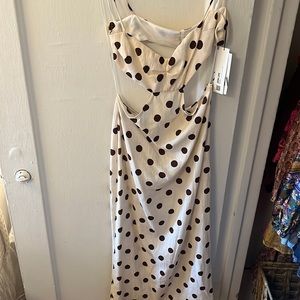 Zara Polka Dot MIDI Dress